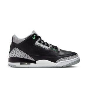 Air Jordan 3 Retro "Green Glow" - Pánské - Tenisky Jordan - Černé - CT8532-031 - Velikost: 48.5