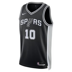 Nike Dri-FIT San Antonio Spurs Jeremy Sochan Icon Edition 2022/23 Swingman Jersey - Pánské - Dres Nike - Černé - DN2022-012 - Velikost: L