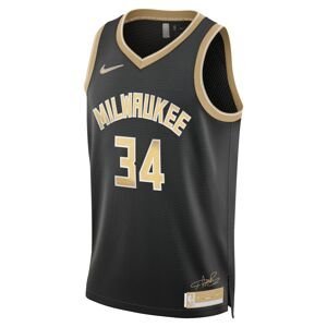 Nike Dri-FIT Giannis Antetokounmpo Milwaukee Bucks 2024 Select Series Jersey - Pánské - Dres Nike - Černé - FN5911-053 - Velikost: 2XL
