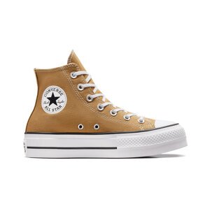 Converse Chuck Taylor All Star Lift Platform - Dámské - Tenisky Converse - Hnědé - A07210C - Velikost: 40