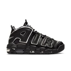 Nike Air More Uptempo '96 "Black Metallic Silver" Wmns - Dámské - Tenisky Nike - Černé - DQ0839-001 - Velikost: 36.5