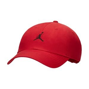 Jordan Club Adjustable Unstructured Cap Gym Red - Unisex - Kšiltovka Jordan - Červené - FD5185-687 - Velikost: S/M