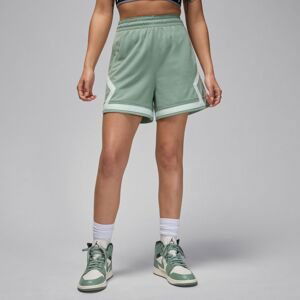 Jordan Sport Wmns 4" Diamond Shorts Jade Smoke - Dámské - Kraťasy Jordan - Zelené - FN5134-304 - Velikost: M