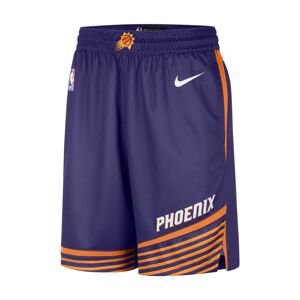 Nike Dri-FIT NBA Phoenix Suns Icon Edition Swingman Shorts - Pánské - Kraťasy Nike - Fialové - DO9422-566 - Velikost: S