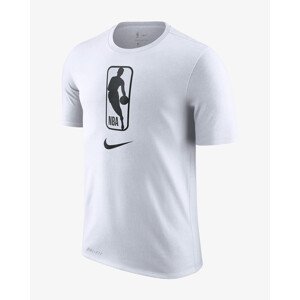 nike nba n31 ss dry tee - Pánské - Triko Nike - Bílé - AT0515-100 - Velikost: L