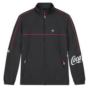 K1X X Coca-Cola Hool Track Jacket - Pánské - Bunda K1X - Černé - 1201-4374-0001 - Velikost: L