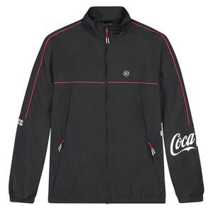 K1X X Coca-Cola Hool Track Jacket - Pánské - Bunda K1X - Černé - 1201-4374-0001 - Velikost: XL