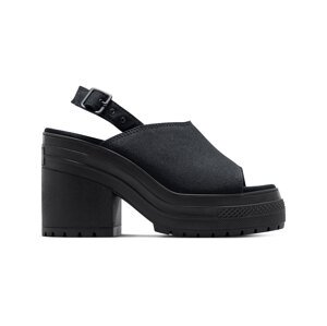 Converse Chuck 70 De Luxe Heel Mule - Unisex - Sandále Converse - Černé - A12567C - Velikost: 38