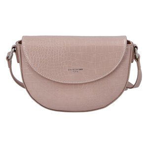 Dámská luxusní crossbody kabelka růžová - David Jones Safiuly