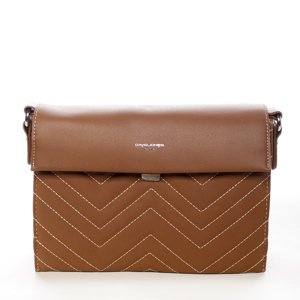 Dámská crossbody kabelka koňaková - David Jones Glorgia