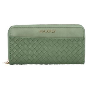 Dámská peněženka zelená - MaxFly Tselmeg zelená