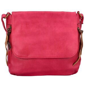 Dámská crossbody kabelka fuchsiová - Paolo bags Valika