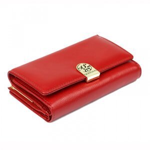 Dámská kožená peněženka červená - Gregorio Felissita