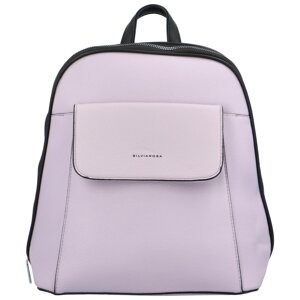 Dámský batoh kabelka světle fialový - Silvia Rosa Jersil