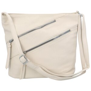 Dámská crossbody kabelka béžová - Herisson Wambana