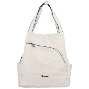 Dámská kabelka batoh bílá - Coveri Admuta