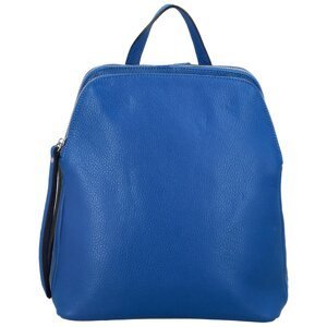 Dámský kožený batoh královsky modrý - ItalY Madero