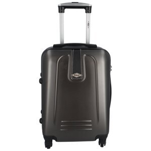 Skořepinový cestovní kufr tmavě šedý - RGL Jinonym XS