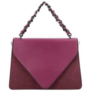 Dámská kabelka do ruky fialově červená - Maria C Mikaela fialová