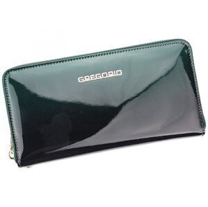 Dámská kožená pouzdrová peněženka zelená - Gregorio Clorinna
