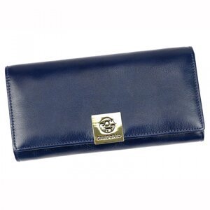 Dámská kožená peněženka modrá - Gregorio Lorenca