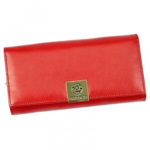 Dámská kožená peněženka červená - Gregorio Lorenca