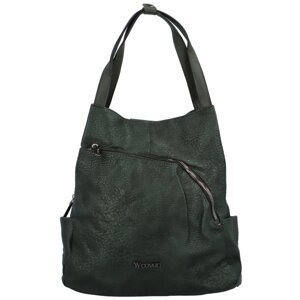 Dámská kabelka batoh zelená - Coveri Admuta