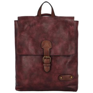 Dámský kabelko batoh červený - Coveri Atalanta