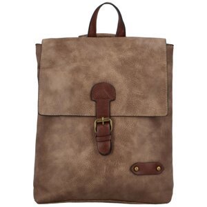 Dámský kabelko batoh hnědý - Coveri Atalanta