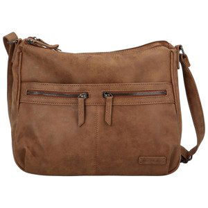 Dámská crossbody kabelka camel - Enrico Benetti Smush