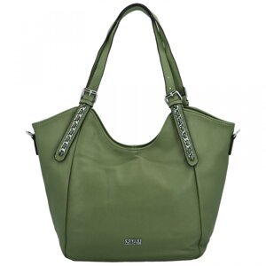 Dámská kabelka na rameno zelená - Coveri Ristinela
