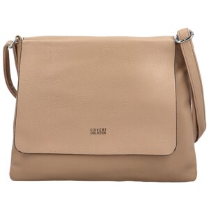 Dámská crossbody kabelka taupe - Coveri Spirrit