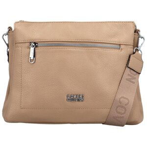 Dámská crossbody kabelka taupe - Coveri Elisabet