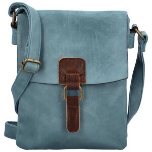 Dámská crossbody kabelka džínově modrá - Paolo bags Oresta