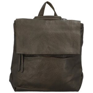 Dámský kabelko-batoh tmavě zelený - Paolo bags Ralica