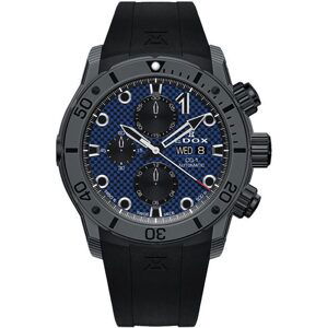 EDOX CO-1 Carbon Chronograph Automatic 01125-CLNGN-BUNN