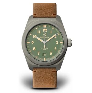 Formex Field Automatic Sage Green Leone Bolgheri Leather Strap 0660.1.6503.723