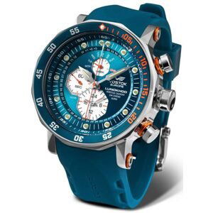 Vostok Europe Lunochod-2 Multifuncional Line YM86-620A636 - Bílý silikonový řemínek