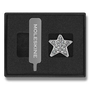 Hvězda crystal - stříbrná Ozdoba na zápisník Moleskine 1331/9800008
