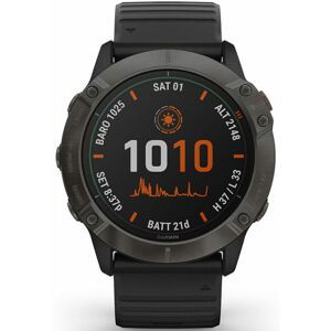 Garmin fenix6X PRO Solar, TitaniumGrayDLC/Black Band (MAP/Music) 010-02157-21