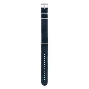 Řemínek textilní MeisterSinger SNY04 navy - 20 mm