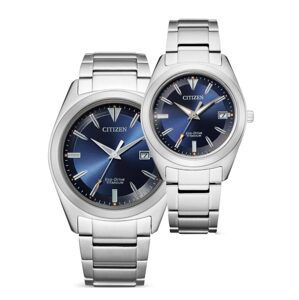 SET Citizen Eco-Drive Super Titanium AW1640-83L a FE6150-85L