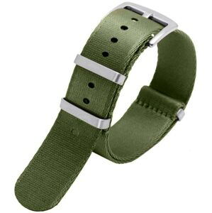 Řemínek NATO Sports army zelená 20 mm - 20 mm