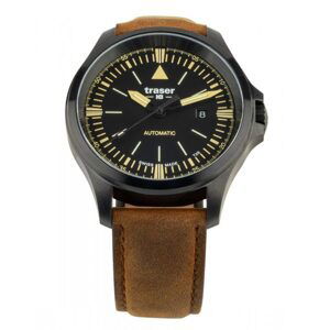 Traser P67 Officer Pro Automatic Black/Yellow Leather