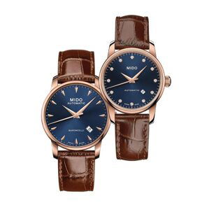 SET Mido Baroncelli Midnight Blue M8600.3.15.8 a M7600.3.65.8