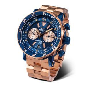 Vostok Europe Lunochod-2 Chrono Line 6S21-620E631 Rose Gold