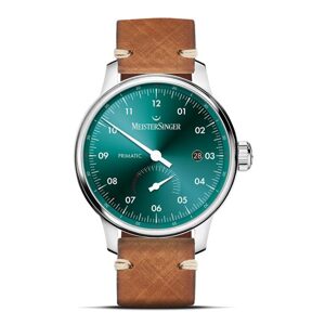 MeisterSinger Primatic PR919 - Kožený řemínek barvy cognac