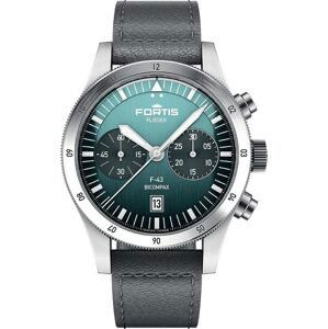 Fortis Flieger F-43 Bicompax Petrol F4240009