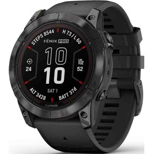 Garmin Fēnix 7X Pro Sapphire Solar Edition Carbon Gray DLC Titanium / Black Band - 010-02778-11