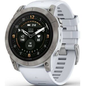 Garmin Epix™ Pro (Gen 2) Sapphire Edition Titanium / Whitestone Band - 010-02804-11